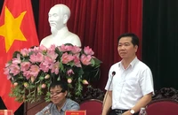 Chủ tịch UBND thị xã Sơn Tây Nguyễn Huy Khánh