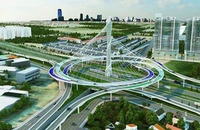 Phối cảnh đường Vành đai 4 - Vùng Thủ đô