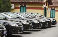 xe biển xanh