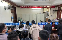 Bộ phận một cửa Sở Tư pháp Hà Nội