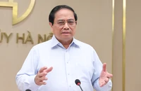 Thủ tướng Phạm Minh Chính làm việc với Ban Thường vụ Thành ủy Hà Nội