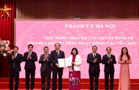 Thành uỷ Hà Nội công bố quyết định thành lập Ban Tuyên giáo và Dân vận 
