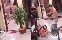 Tạm giữ hành chính 'võ sư' đánh đập dã man vợ đang bế con nhỏ