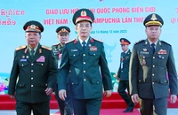 Giao lưu hữu nghị cấp Bộ trưởng Bộ Quốc phòng ba nước Việt Nam - Lào - Campuchia 