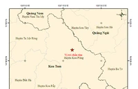 Động đất 4.0 độ tại huyện Kon Plông
