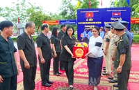 Trang trọng lễ đón 21 hài cốt liệt sĩ từ Campuchia về nước