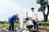 Hiện tượng lạ giếng khoan tự phun ở Gia Lai: Khoan trúng túi khí trong lòng đất
