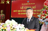 TAND Tối cao bổ nhiệm phó chánh án TAND tỉnh Gia Lai 