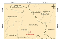 Kon Tum vừa xảy ra trận động đất