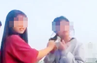 Công an vào cuộc xác minh clip 1 nữ sinh bị đánh ở Bình Định
