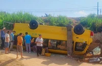 Ban An toàn giao thông Gia Lai thông tin về vụ xe đưa đón học sinh bị tai nạn