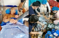 Công an cứu thành công 2 cha con rơi xuống giếng sâu 30 m