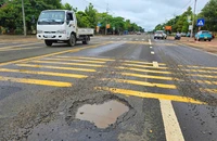 Yêu cầu nhà thầu khẩn trương khắc phục hư hỏng trên quốc lộ 19