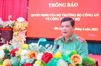Thiếu tướng Rah Lan Lâm, Giám đốc Công an tỉnh Gia Lai nghỉ hưu