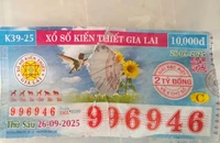 Công ty xổ số Gia Lai nêu hướng giải quyết tờ vé số trúng giải đặc biệt bị rách