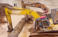 Vụ phá nát bờ sông để đào cây gỗ lạ: Chưa tìm ra chủ mưu, máy xúc 'bốc hơi'