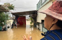 Mưa kéo dài, phía đông Gia Lai ngập trên diện rộng