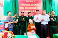 Thần tốc bàn giao căn nhà đầu tiên trong 'Chiến dịch Quang Trung' tại Gia Lai