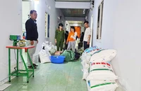 Thuê phòng trọ để mở xưởng sản xuất bột nêm giả 