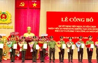 Gia Lai: 39 nhân viên an ninh hàng không được tuyển vào Công an nhân dân