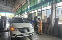 Hôm nay, 26 cán bộ công an bắt đầu hỗ trợ các trung tâm đăng kiểm ở TP.HCM 