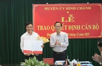 Bí thư xã Vĩnh Lộc B làm Chủ nhiệm Ủy ban Kiểm tra huyện ủy Bình Chánh