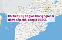 Chi tiết 5 dự án giao thông nghìn tỉ đã và sắp khởi công ở ĐBSCL