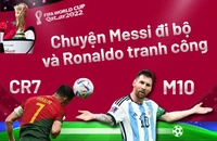 Chuyện Messi đi bộ và Ronaldo tranh công