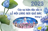 Các sự kiện đặc sắc ở Lễ hội Làng Sen quê Bác 2023 từ nay đến 19-5 