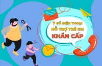 7 số điện thoại hỗ trợ trẻ em khẩn cấp