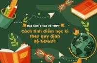 Học sinh THCS và THPT: Cách tính điểm học kì theo quy định Bộ GD&ĐT