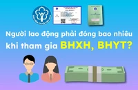 Người lao động phải đóng bao nhiêu khi tham gia BHXH, BHYT?