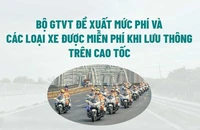 Chi tiết về đề xuất mức phí và các loại xe được miễn phí trên cao tốc