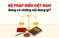 Bộ Pháp điển Việt Nam vừa công bố có những nội dung gì?