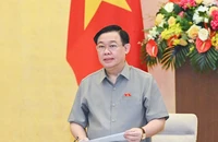 Xem xét thông qua dự thảo nghị quyết sáp nhập huyện, xã giai đoạn 2023-2030