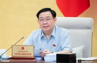 Chủ tịch Quốc hội Vương Đình Huệ góp ý dự án Luật Quy hoạch đô thị và nông thôn
