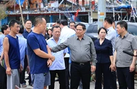 Thủ tướng thị sát, chỉ đạo khắc phục hậu quả bão số 3 tại Quảng Ninh