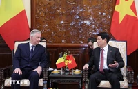 Chủ tịch nước Lương Cường đề nghị Bỉ sớm phê chuẩn Hiệp định Bảo hộ đầu tư Việt Nam - EU 