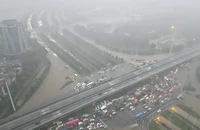 Hà Nội mưa to, các điểm đã và sắp ngập lụt 