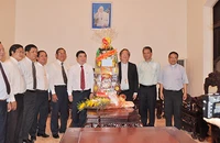 Lãnh đạo TP.HCM chúc tết các cơ sở tôn giáo