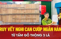 Truy tìm nguồn gốc tấm gỗ thông 3 lá liên quan vụ cướp ngân hàng ở Gia Lai