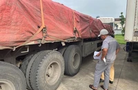 Sau tai nạn làm 1 người chết, xe đầu kéo rời khỏi hiện trường