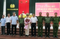 Quảng Nam có nữ Phó Giám đốc Công an tỉnh đầu tiên