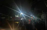 Cháy nhà trong đêm làm một người tử vong. Ảnh: CTV