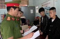 Tĩnh giăng bẫy lừa người có nhu cầu mua xe máy xịn giá rẻ. Ảnh: CA