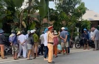 Sau tiếng nổ lớn, người cha tử vong, con trai lớp 7 nhập viện. Ảnh: TN