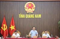 2.135 học sinh đến Quảng Nam tranh tài tại ngày hội Hội khoẻ Phù đổng. Ảnh: TN