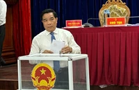 Ông Lê Văn Dũng được bầu giữ chức Chủ tịch UBND tỉnh Quảng Nam. Ảnh: TN