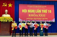 Quảng Nam công bố nhân sự 3 Uỷ viên Ban Thường vụ Tỉnh uỷ. Ảnh: TN