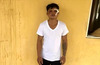 Công chém bạn nhậu tử vong. Ảnh: CA